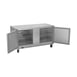 Victory VUR60HC 60" 2-Section Undercounter Refrigerator w/ 2 Solid Doors, 14.75 cu ft 4 image