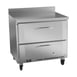 Victory VWRD36HC-2 36" 1-Section Worktop Refrigerator w/ 2 Drawers, 8.5 cu. ft. 1 image