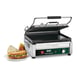 Waring WDG250 Single Cast Iron Sandwich Panini Grill w/ 14.5" x 11" Grooved Plates, 120V 2 image
