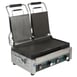 Waring WDG300T Double Cast Iron Sandwich Panini Grill w/ Timer, Smooth & Grooved Plates, 240V 6 image