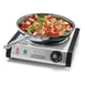 Waring WEB300 11" Electric Countertop Hotplate w/ (1) Solid Burner, Thermostatic Controls, 1.3 kW, 120v 3 image
