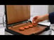 Waring WFG250 Single Cast Iron Sandwich Panini Grill w/ 14.5" x 11" Smooth Plates, 120V 5 image