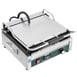 Waring WFG250 Single Cast Iron Sandwich Panini Grill w/ 14.5" x 11" Smooth Plates, 120V 1 image