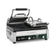 Waring WPG300T Double Cast Iron Panini Grill w/ Timer, 17" x 9.25" Grooved Plates, 240V 1 image
