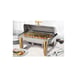 Winco 101A Virtuoso Series Full-Size Stackable Rectangular Chafer w/ 8 Qt., Roll-Top Cover 4 image