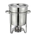 Winco 207 Stainless Steel 7 Qt. Soup Warmer 1 image
