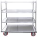 Winholt BNQT-5 Aluminum Queen Mary Banquet Service Cart w/ 5 Shelves 1 image