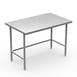 Winholt DTR-3648 Stainless Steel Top " 40" - 48" Work Table 1 image