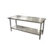 Winholt DTS-2472-14 Stainless Steel Top " 63" - 72" Work Table 1 image