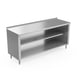 Winholt STCT-B1.5-3048-MS Cabinet Base Open Front Work Table 1 image
