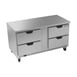 Beverage Air WTFD60AHC-4-FLT 60" 2-Section Worktop Freezer w/ 4 Drawers, 14.4 cu. ft. 1 image