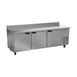 Beverage Air WTR93AHC 93" 3-Section Worktop Refrigerator w/ 3 Doors, 29.7 cu. ft. 1 image