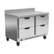 Beverage Air WTRD48AHC-4-FIP 48" 2-Section Worktop Refrigerator w/ 4 Drawers, 11.82 cu. ft. 1 image