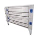 Bakers Pride Y-602 78" Gas Double Deck Pizza Oven  2 image