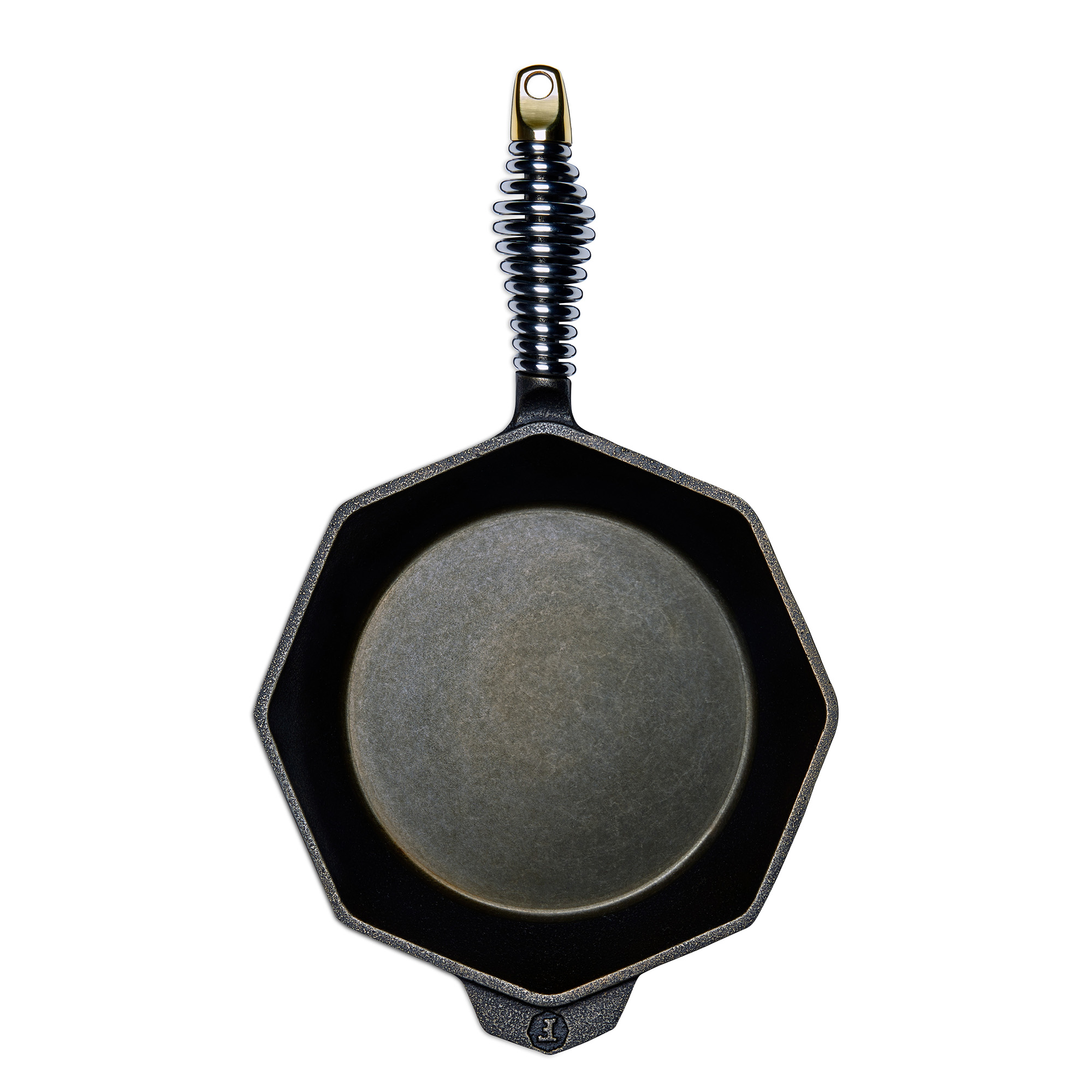 Lodge S10-10001 10" Octagonal Cast Iron Skillet - Thumbnail 2