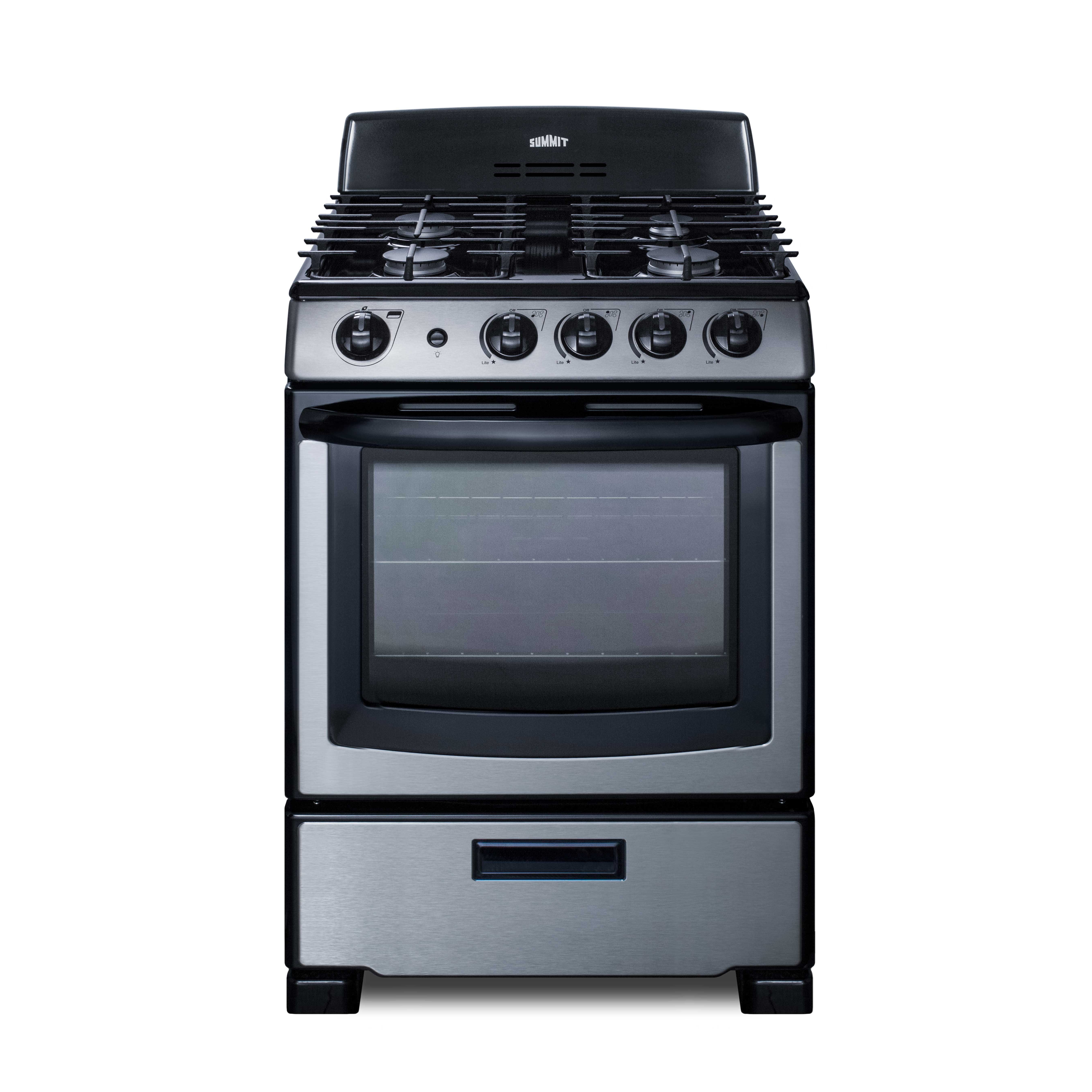 Summit PRO247SS Gas Range