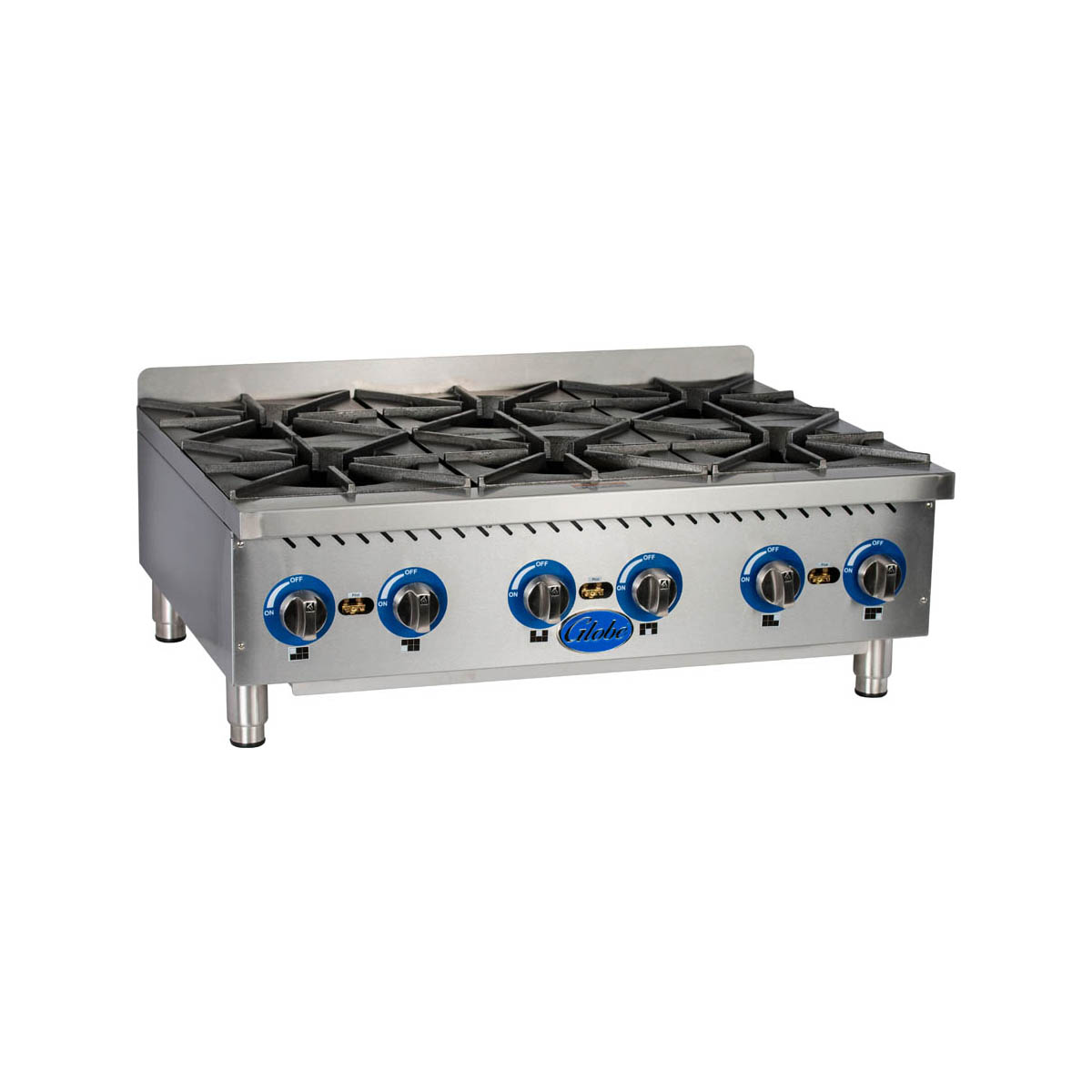 Globe GHP36G Gas Countertop Hotplate