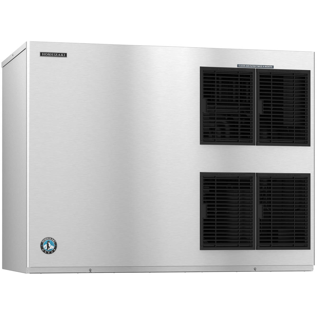 Hoshizaki KM-1900SAJ 48" Crescent Ice Machine Head, Air Cooled, 1875 lb/24 hr