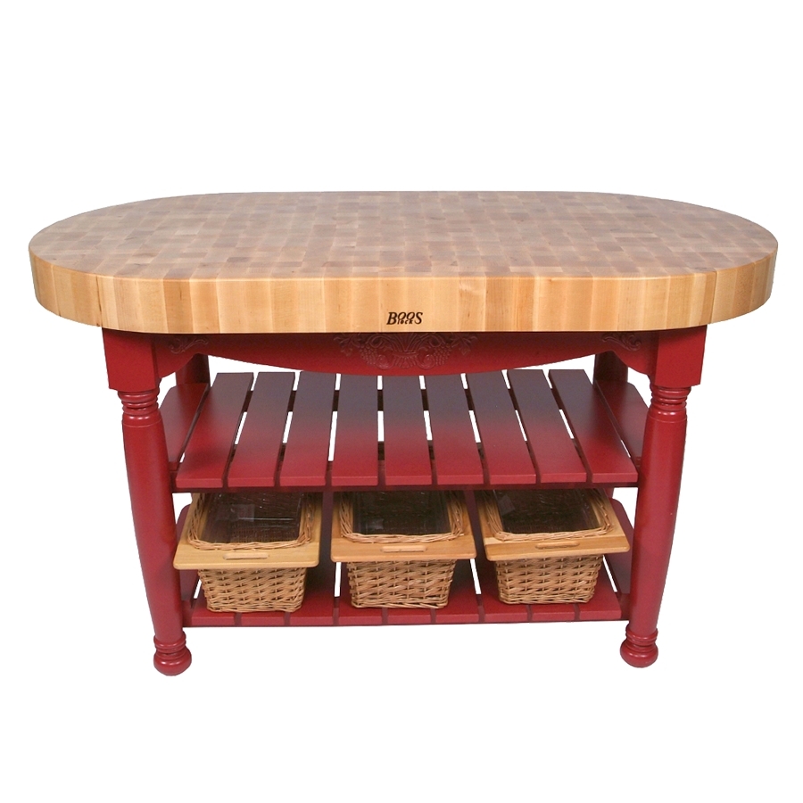John Boos Harvest Table Kitchen Island - Thumbnail 2