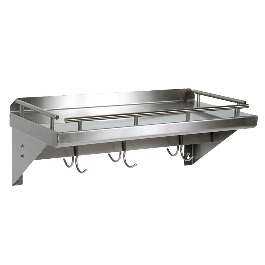 John Boos Cucina Mensola Grande Wall-Mount Shelf