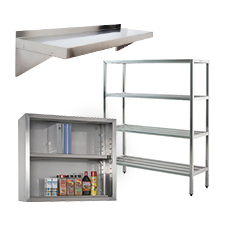 Restaurant Shelving