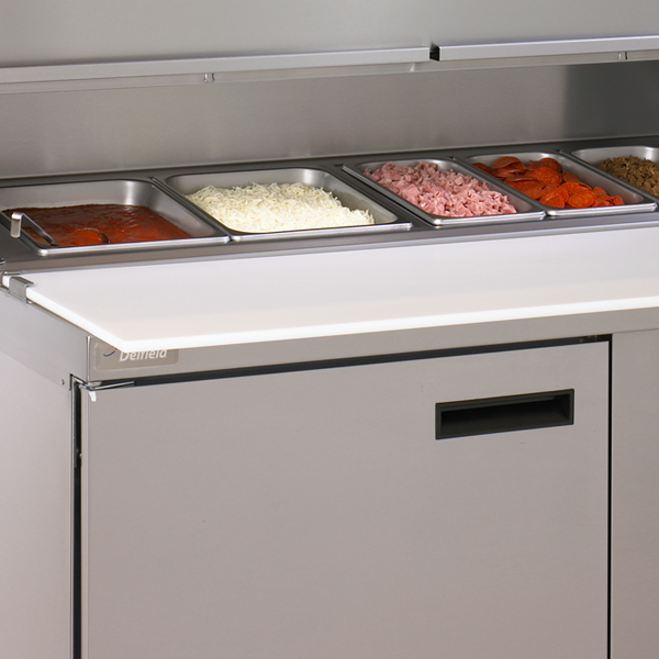 The Delfield F18RC47P Reduced Height & Quick Glance Rail, Chef's Deal
