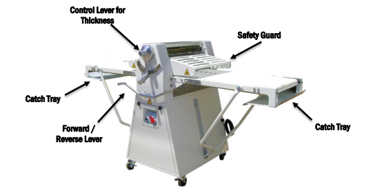 The DoughXpress DXE-SS-120 Electromechanical Pizza Press, Chef's Deal