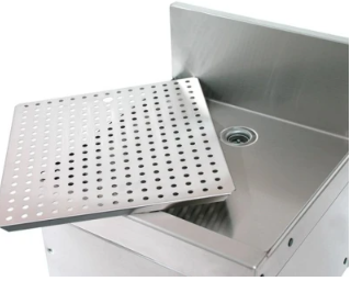 Glastender DBHB-18-LD Drainboard Half Cabinet,DBHB-18-LD, Chef's Deal