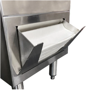 Glastender FS12 Fusion Hand & Wet Waste Sink,FS12, Chef's Deal