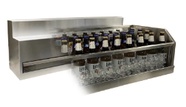 Glastender LLDG-24 Lighted Liquor Display,LLDG-24, Chef's Deal