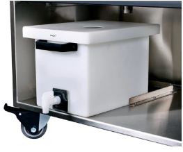 Glastender PBGR90-12 Portable Bars For Glassware With Refrigerator Space,PBGR90-12, Chef's Deal