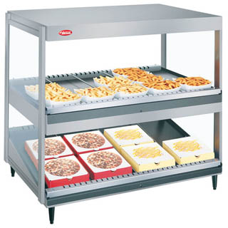 Hatco GRSDS-H-30D Glo-Ray Slant/Horizontal Merchandising Display Warmers, Chef's Deal