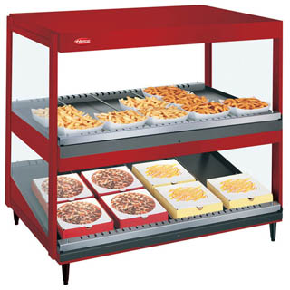 Hatco GRSDS-H-30D Glo-Ray Slant/Horizontal Merchandising Display Warmers, Chef's Deal
