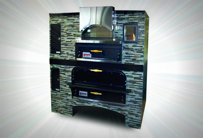 Marsal WF-60 Single Wave Flame Oven with 36” x 54” Cooking Surface and Flat Top, Chef's Deal