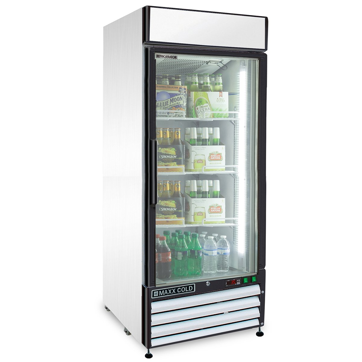 Maxximum GLASS DOOR MERCHANDISER | 16 Cu Ft FREEZER