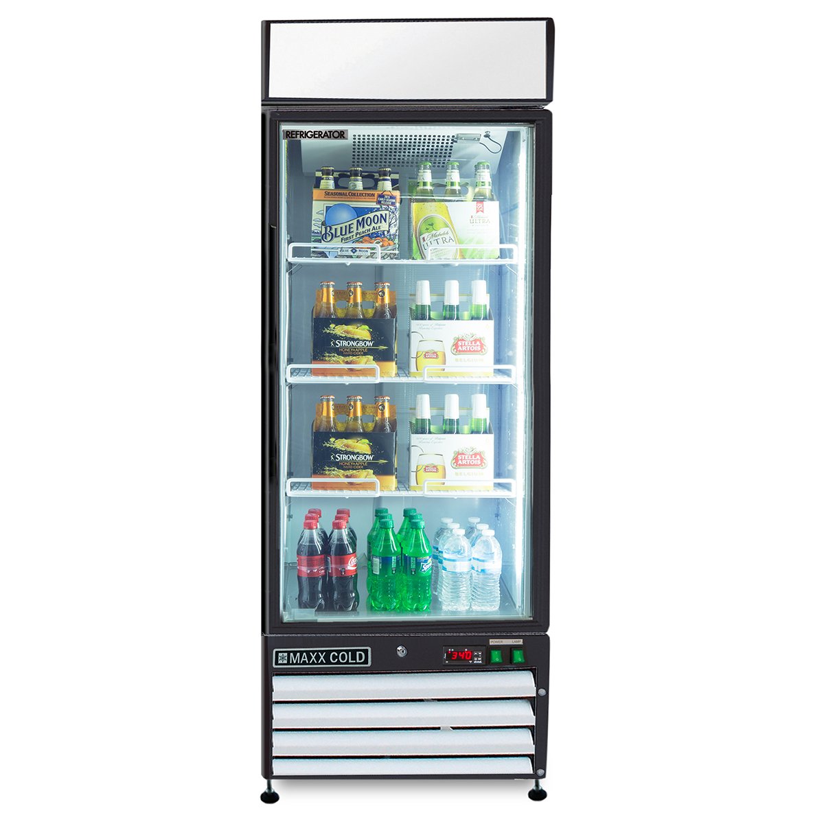Maxximum GLASS DOOR MERCHANDISER | 16 Cu Ft FREEZER