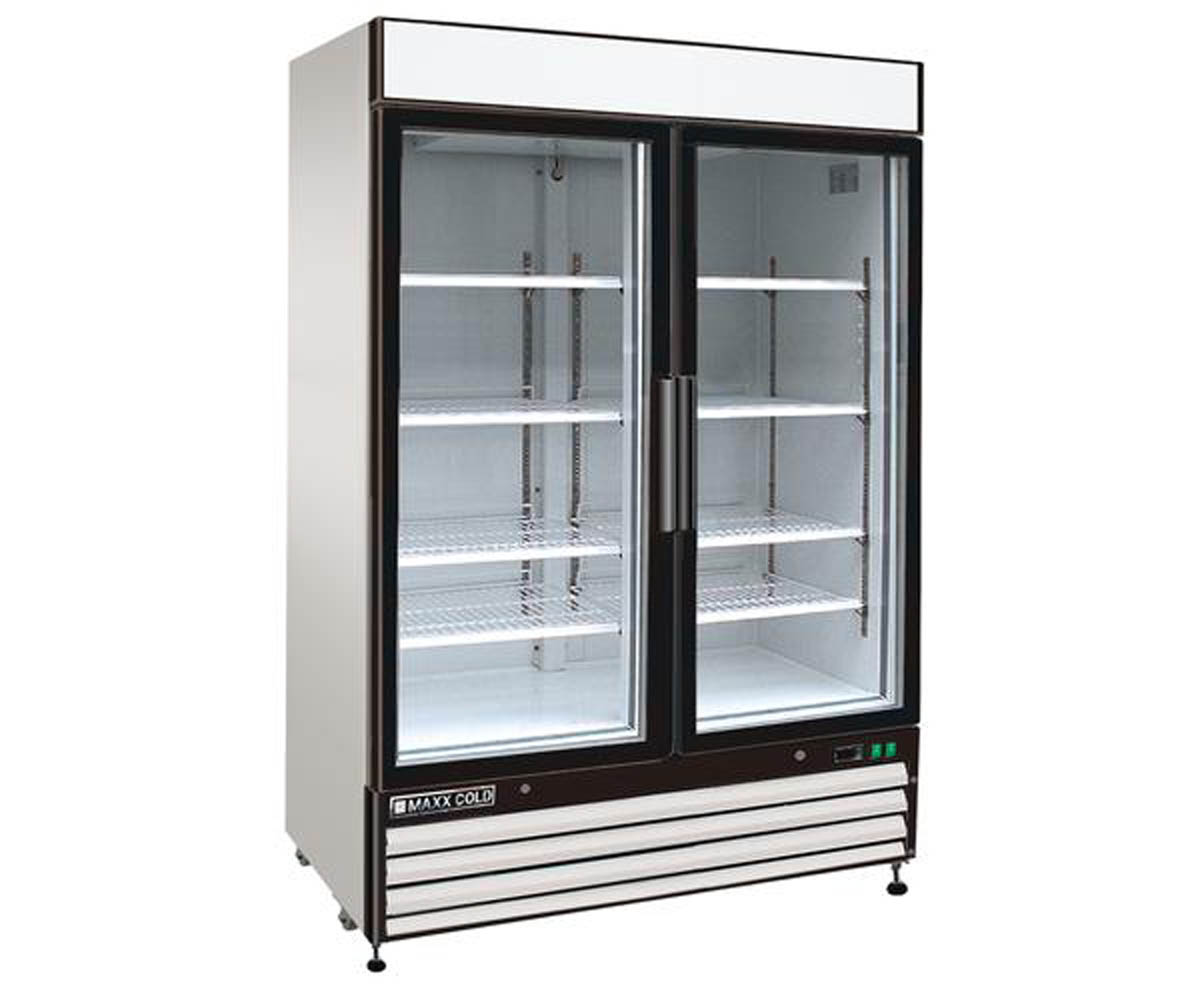 MAXX COLD - GLASS DOOR MERCHANDISER | 48 Cu Ft FREEZERS