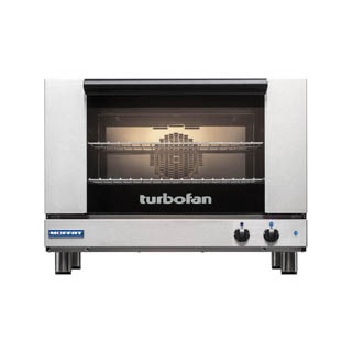 Moffat Turbofan E27M2 ON THE SK2731U STAND
Full Size Manual / Electric Convection Oven
on a Stainless Steel Stand