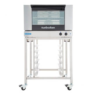Moffat Turbofan E27M2 ON THE SK2731U STAND
Full Size Manual / Electric Convection Oven
on a Stainless Steel Stand