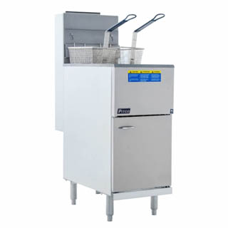 Pitco 35C+S Full Pot Floor Model Gas Fryer, Chef's Deal'