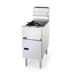 Pitco SG14-S Full Pot Floor Model Gas Fryer, Chef's Deal'