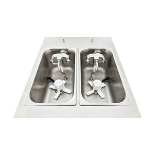 Spaceman 6378A-C Floor Model Two Flavor Soft-Serve Freezer