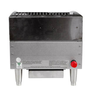StarMax 6115RCBF High performance 40,000 BTU H-style cast iron burner for each 12-inch (305 mm) of width,Chef's Deal