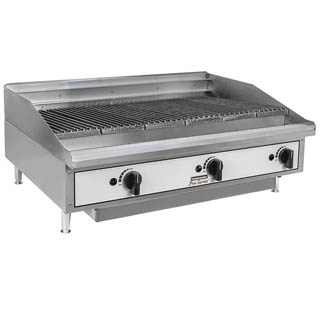 Toastmaster TMRC36 Countertop Gas Charbroiler, Chef's Deal
