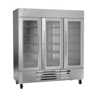 Victory LSF72HC-1 Bottom Mount Glass Door Display Freezer, Chef's Deal
