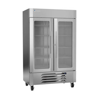 Victory LSR49HC-1 Bottom Mount Glass Door Display Refrigerator, Chef's Deal