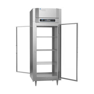 Victory RS-1D-S1-EW-PT-GD-HC Extra Wide Reach-In Pass-Thru Glass Door Refrigerator, Chef's Deal