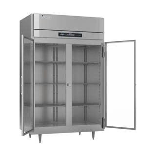 Victory RS-2D-S1-HC-GD Glass Door Reach-In Refrigerator, Chef's Deal