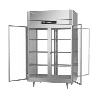 Victory RS-2D-S1-PT-G-HC Pass-Thru Glass Door Reach-In Refrigerator, Chef's Deal
