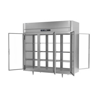 Victory RS-3D-S1-EW-PT-GD-HC Extra Wide Reach-In Pass-Thru Glass Door Refrigerator, Chef's Deal